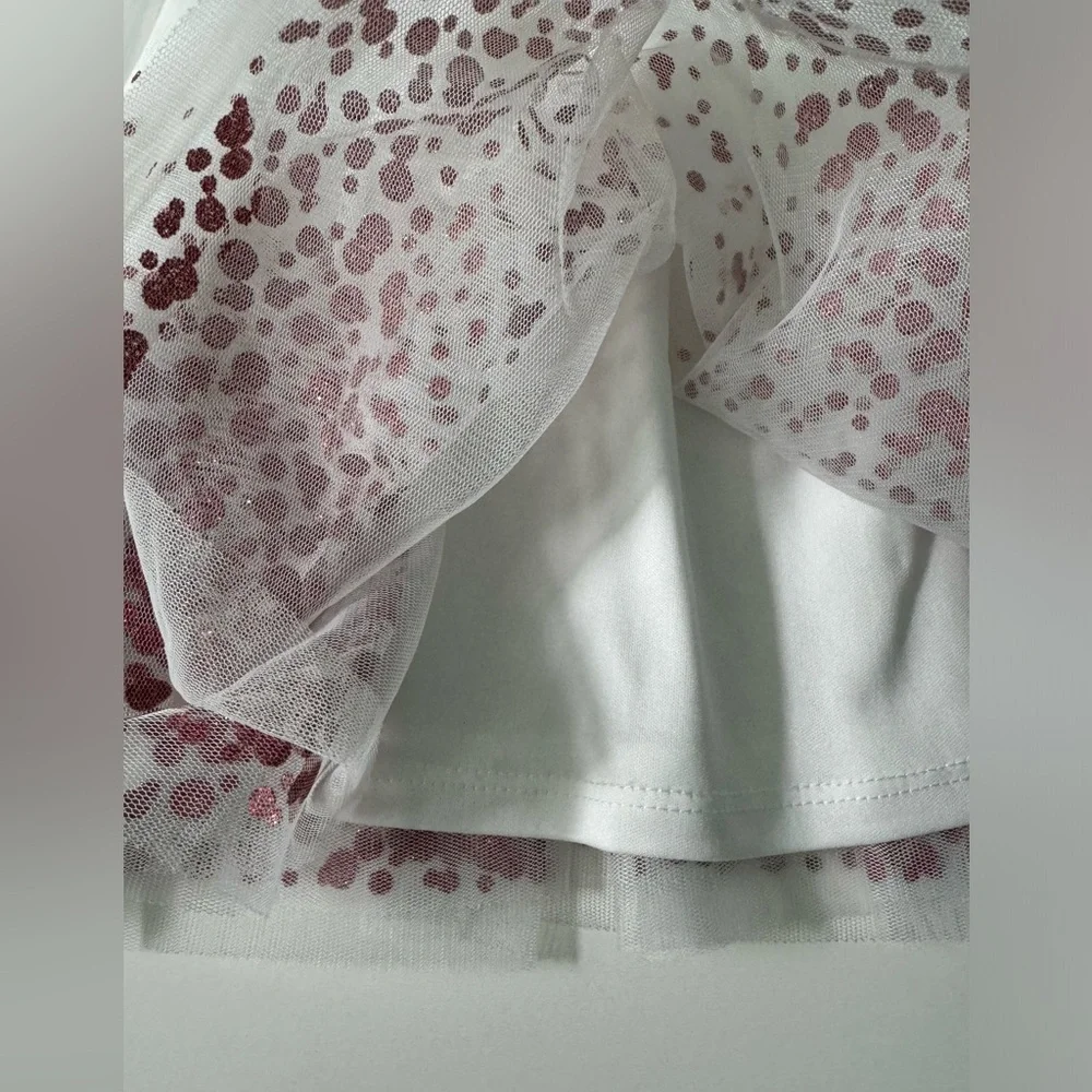 Zunie Christmas Sparkle Glitter Dress Size 4